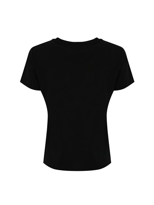 T-shirt con logo gioiello Quentin Nero PINKO | 100535 A1R7Z99